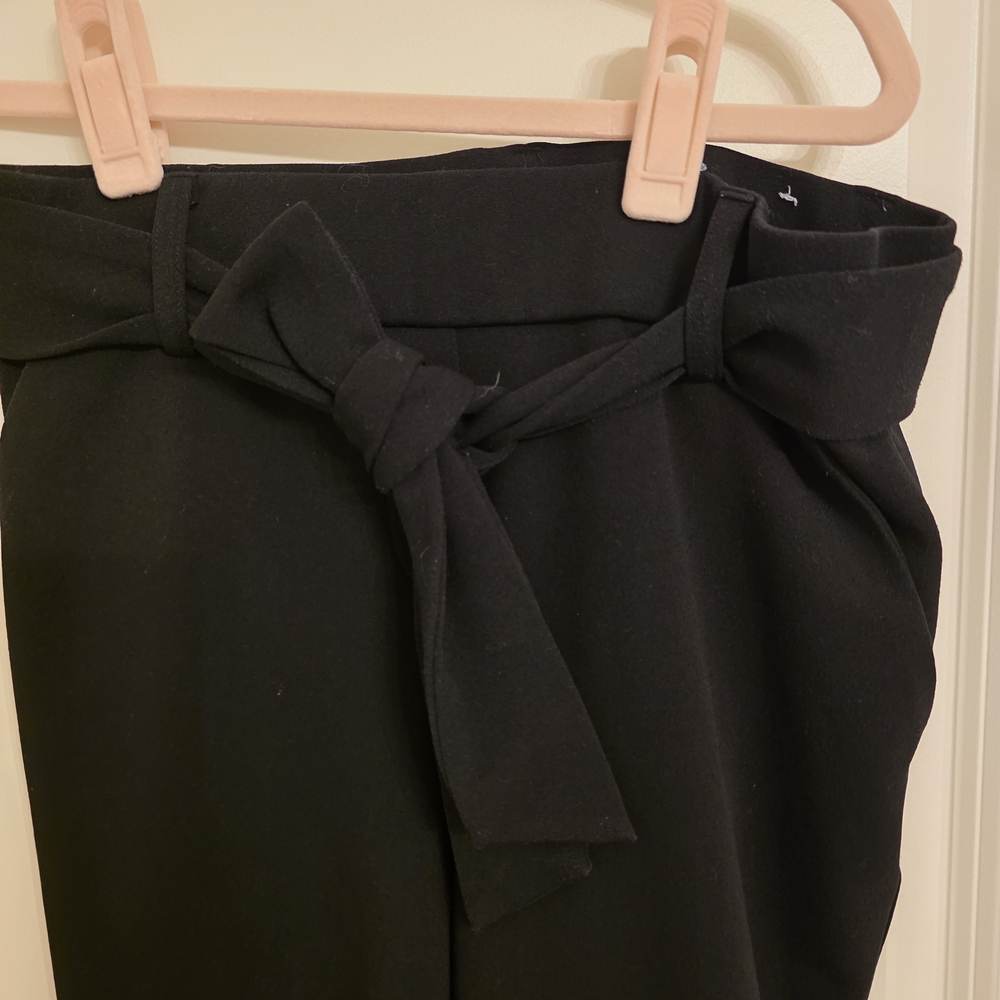 Jules & Leopold Black Straight Leg Pants